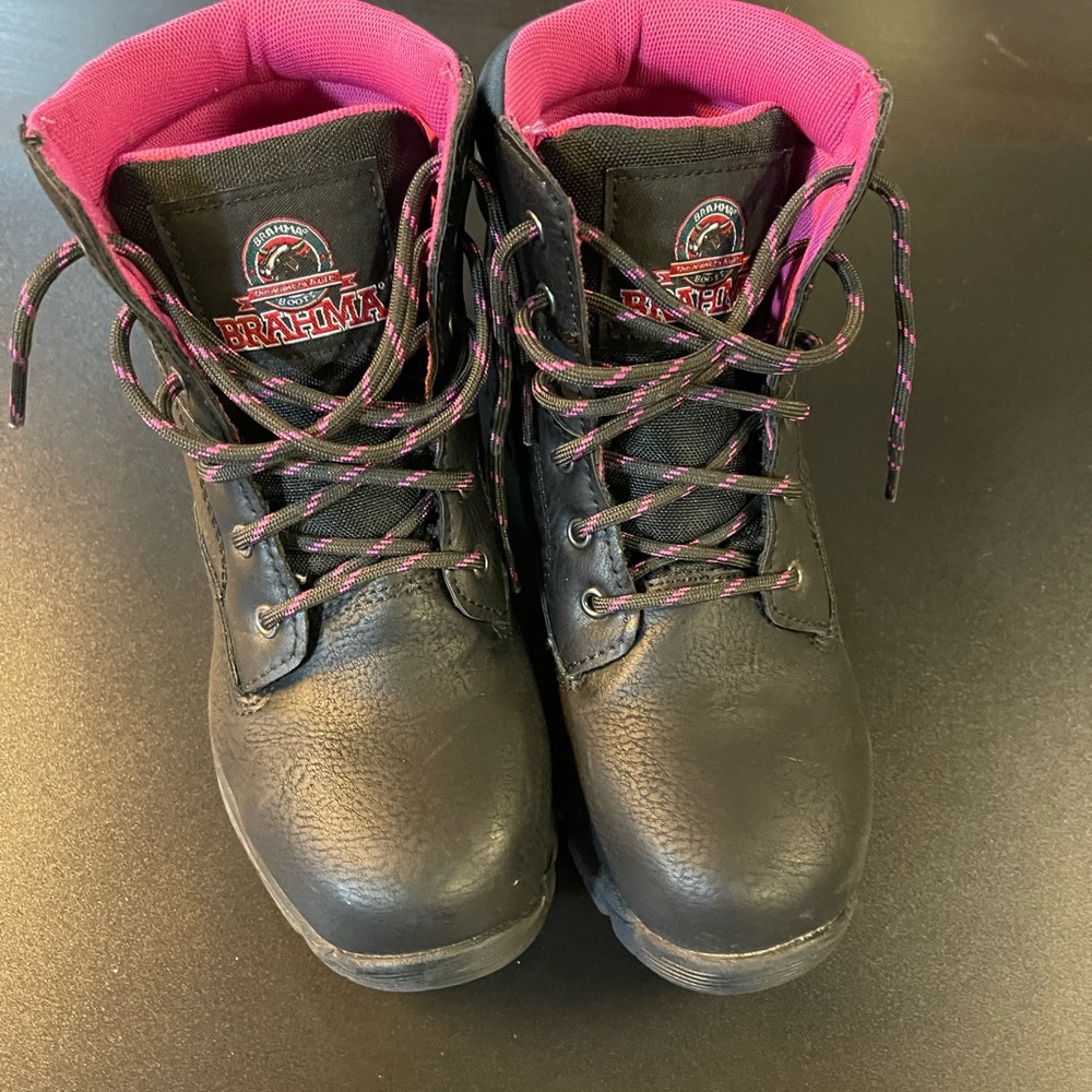 Womens Brahma Work Boots Size 6